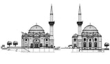 ★【Mosque CAD Drawings,Details V.2】@CAD Design drawings - CAD Design | Download CAD Drawings | AutoCAD Blocks | AutoCAD Symbols | CAD Drawings | Architecture Details│Landscape Details | See more about AutoCAD, Cad Drawing and Architecture Details