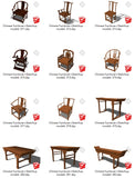 【Sketchup 3D Models】55 Types of Chinese Furniturer Design Sketchup models V.2 - CAD Design | Download CAD Drawings | AutoCAD Blocks | AutoCAD Symbols | CAD Drawings | Architecture Details│Landscape Details | See more about AutoCAD, Cad Drawing and Architecture Details