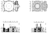 ★【Mosque CAD Drawings,Details V.1】@CAD Design drawings - CAD Design | Download CAD Drawings | AutoCAD Blocks | AutoCAD Symbols | CAD Drawings | Architecture Details│Landscape Details | See more about AutoCAD, Cad Drawing and Architecture Details