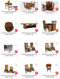 【Sketchup 3D Models】55 Types of Chinese Furniturer Design Sketchup models V.2 - CAD Design | Download CAD Drawings | AutoCAD Blocks | AutoCAD Symbols | CAD Drawings | Architecture Details│Landscape Details | See more about AutoCAD, Cad Drawing and Architecture Details