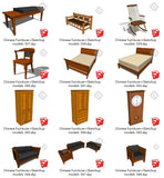 【Sketchup 3D Models】55 Types of Chinese Furniturer Design Sketchup models V.1 - CAD Design | Download CAD Drawings | AutoCAD Blocks | AutoCAD Symbols | CAD Drawings | Architecture Details│Landscape Details | See more about AutoCAD, Cad Drawing and Architecture Details