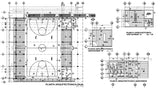 ★【Stadium,Gymnasium, Sports hall  Design Project V.2-CAD Drawings,CAD Details】@basketball court, tennis court, badminton court, long jump, high jump ,CAD Blocks,Autocad Blocks,Drawings,CAD Details - CAD Design | Download CAD Drawings | AutoCAD Blocks | AutoCAD Symbols | CAD Drawings | Architecture Details│Landscape Details | See more about AutoCAD, Cad Drawing and Architecture Details
