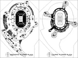 ★【Stadium,Gymnasium, Sports hall  Design Project V.4-CAD Drawings,CAD Details】@basketball court, tennis court, badminton court, long jump, high jump ,CAD Blocks,Autocad Blocks,Drawings,CAD Details - CAD Design | Download CAD Drawings | AutoCAD Blocks | AutoCAD Symbols | CAD Drawings | Architecture Details│Landscape Details | See more about AutoCAD, Cad Drawing and Architecture Details