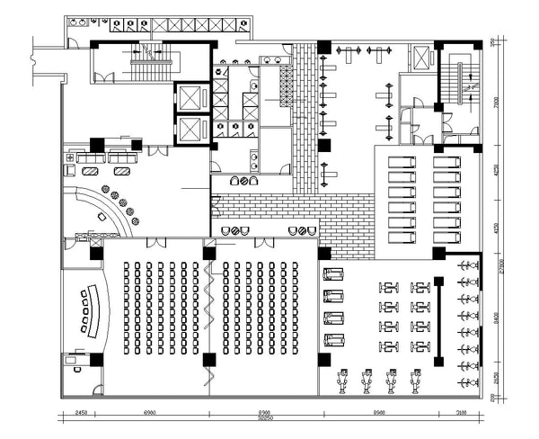Paquete de bloques CAD de equipos de gimnasio, fitness - Estadio ...
