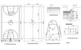 ★【Stadium CAD Blocks Bundle-Stadium,Gymnasium, track and field, playground, sports hall】@basketball court, tennis court, badminton court, long jump, high jump ,CAD Blocks,Autocad Blocks,Drawings,CAD Details - CAD Design | Download CAD Drawings | AutoCAD Blocks | AutoCAD Symbols | CAD Drawings | Architecture Details│Landscape Details | See more about AutoCAD, Cad Drawing and Architecture Details