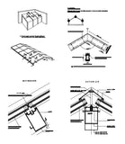 Steel Roof Section Details - CAD Design | Download CAD Drawings | AutoCAD Blocks | AutoCAD Symbols | CAD Drawings | Architecture Details│Landscape Details | See more about AutoCAD, Cad Drawing and Architecture Details