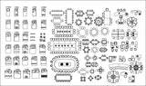 Modern office furniture - CAD Design | Download CAD Drawings | AutoCAD Blocks | AutoCAD Symbols | CAD Drawings | Architecture Details│Landscape Details | See more about AutoCAD, Cad Drawing and Architecture Details