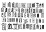 Main door blocks and design - CAD Design | Download CAD Drawings | AutoCAD Blocks | AutoCAD Symbols | CAD Drawings | Architecture Details│Landscape Details | See more about AutoCAD, Cad Drawing and Architecture Details