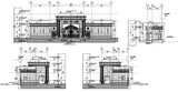 Main Gate Structure Details - CAD Design | Download CAD Drawings | AutoCAD Blocks | AutoCAD Symbols | CAD Drawings | Architecture Details│Landscape Details | See more about AutoCAD, Cad Drawing and Architecture Details