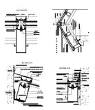 Steel Roof Section Details - CAD Design | Download CAD Drawings | AutoCAD Blocks | AutoCAD Symbols | CAD Drawings | Architecture Details│Landscape Details | See more about AutoCAD, Cad Drawing and Architecture Details