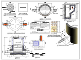 Sanitations Detailsl dwg files - CAD Design | Download CAD Drawings | AutoCAD Blocks | AutoCAD Symbols | CAD Drawings | Architecture Details│Landscape Details | See more about AutoCAD, Cad Drawing and Architecture Details