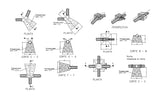 Water pipe junctions detail - CAD Design | Download CAD Drawings | AutoCAD Blocks | AutoCAD Symbols | CAD Drawings | Architecture Details│Landscape Details | See more about AutoCAD, Cad Drawing and Architecture Details