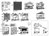 Minecraft small detailed house - CAD Design | Download CAD Drawings | AutoCAD Blocks | AutoCAD Symbols | CAD Drawings | Architecture Details│Landscape Details | See more about AutoCAD, Cad Drawing and Architecture Details