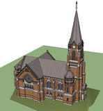 European Castle & Church 3D Models-Sketchup 3D Models(Best Recommanded!!) - CAD Design | Download CAD Drawings | AutoCAD Blocks | AutoCAD Symbols | CAD Drawings | Architecture Details│Landscape Details | See more about AutoCAD, Cad Drawing and Architecture Details