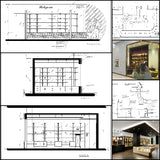 ★【Shopping Centers, Department Stores,Boutiques CAD Design Drawings V.1】@Boutiques, clothing stores, women's wear, men's wear, store design-Autocad Blocks,Drawings,CAD Details,Elevation - CAD Design | Download CAD Drawings | AutoCAD Blocks | AutoCAD Symbols | CAD Drawings | Architecture Details│Landscape Details | See more about AutoCAD, Cad Drawing and Architecture Details