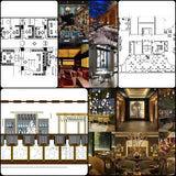 ★【Pub,Bar,Restaurant CAD Design Drawings V.1】@Pub,Bar,Restaurant,Store design-Autocad Blocks,Drawings,CAD Details,Elevation - CAD Design | Download CAD Drawings | AutoCAD Blocks | AutoCAD Symbols | CAD Drawings | Architecture Details│Landscape Details | See more about AutoCAD, Cad Drawing and Architecture Details