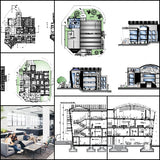 ★【Office, Commercial building, mixed business building CAD Design Project V.1】@Autocad Blocks,Drawings,CAD Details,Elevation - CAD Design | Download CAD Drawings | AutoCAD Blocks | AutoCAD Symbols | CAD Drawings | Architecture Details│Landscape Details | See more about AutoCAD, Cad Drawing and Architecture Details