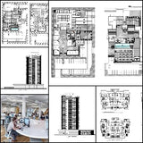 ★【Office, Commercial building, mixed business building CAD Design Project V.2】@Autocad Blocks,Drawings,CAD Details,Elevation - CAD Design | Download CAD Drawings | AutoCAD Blocks | AutoCAD Symbols | CAD Drawings | Architecture Details│Landscape Details | See more about AutoCAD, Cad Drawing and Architecture Details