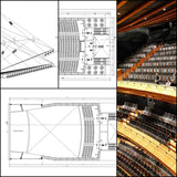 ★【Auditorium CAD Details V.2】@Auditorium Design,Autocad Blocks,AuditoriumDetails,Auditorium Section,Auditorium elevation design drawings - CAD Design | Download CAD Drawings | AutoCAD Blocks | AutoCAD Symbols | CAD Drawings | Architecture Details│Landscape Details | See more about AutoCAD, Cad Drawing and Architecture Details