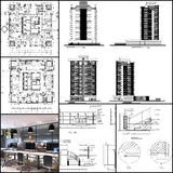 ★【Office, Commercial building, mixed business building CAD Design Project V.3】@Autocad Blocks,Drawings,CAD Details,Elevation - CAD Design | Download CAD Drawings | AutoCAD Blocks | AutoCAD Symbols | CAD Drawings | Architecture Details│Landscape Details | See more about AutoCAD, Cad Drawing and Architecture Details