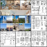 ★【Residential Building CAD Design Collection V.2】Layout,Lobby,Room design,Public facilities,Counter@Autocad Blocks,Drawings,CAD Details,Elevation - CAD Design | Download CAD Drawings | AutoCAD Blocks | AutoCAD Symbols | CAD Drawings | Architecture Details│Landscape Details | See more about AutoCAD, Cad Drawing and Architecture Details