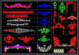 Over 1000+ Architecture Ornamental Elements(Best Collections!!) - CAD Design | Download CAD Drawings | AutoCAD Blocks | AutoCAD Symbols | CAD Drawings | Architecture Details│Landscape Details | See more about AutoCAD, Cad Drawing and Architecture Details