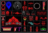 Over 1000+ Architecture Ornamental Elements(Best Collections!!) - CAD Design | Download CAD Drawings | AutoCAD Blocks | AutoCAD Symbols | CAD Drawings | Architecture Details│Landscape Details | See more about AutoCAD, Cad Drawing and Architecture Details