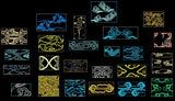 Over 1000+ Architecture Ornamental Elements(Best Collections!!) - CAD Design | Download CAD Drawings | AutoCAD Blocks | AutoCAD Symbols | CAD Drawings | Architecture Details│Landscape Details | See more about AutoCAD, Cad Drawing and Architecture Details
