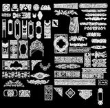 Over 1000+ Architecture Ornamental Elements(Best Collections!!) - CAD Design | Download CAD Drawings | AutoCAD Blocks | AutoCAD Symbols | CAD Drawings | Architecture Details│Landscape Details | See more about AutoCAD, Cad Drawing and Architecture Details