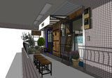 💎【Sketchup Architecture 3D Projects】5 Types of Japanese restaurant Sketchup 3D Models - CAD Design | Download CAD Drawings | AutoCAD Blocks | AutoCAD Symbols | CAD Drawings | Architecture Details│Landscape Details | See more about AutoCAD, Cad Drawing and Architecture Details