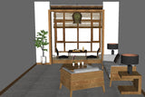 💎【Sketchup Architecture 3D Projects】12 Types of Japanese style tea room Sketchup 3D Models - CAD Design | Download CAD Drawings | AutoCAD Blocks | AutoCAD Symbols | CAD Drawings | Architecture Details│Landscape Details | See more about AutoCAD, Cad Drawing and Architecture Details