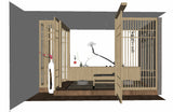 💎【Sketchup Architecture 3D Projects】12 Types of Japanese style tea room Sketchup 3D Models - CAD Design | Download CAD Drawings | AutoCAD Blocks | AutoCAD Symbols | CAD Drawings | Architecture Details│Landscape Details | See more about AutoCAD, Cad Drawing and Architecture Details