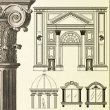 Ornamental Parts of Buildings 1 - CAD Design | Download CAD Drawings | AutoCAD Blocks | AutoCAD Symbols | CAD Drawings | Architecture Details│Landscape Details | See more about AutoCAD, Cad Drawing and Architecture Details