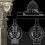 Free Decorative Elements V.22 - CAD Design | Download CAD Drawings | AutoCAD Blocks | AutoCAD Symbols | CAD Drawings | Architecture Details│Landscape Details | See more about AutoCAD, Cad Drawing and Architecture Details