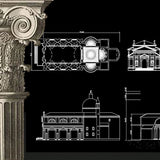 Free Decorative Elements V.23 - CAD Design | Download CAD Drawings | AutoCAD Blocks | AutoCAD Symbols | CAD Drawings | Architecture Details│Landscape Details | See more about AutoCAD, Cad Drawing and Architecture Details