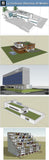 24 Types of Le Corbusier Architecture Sketchup 3D Models(Recommanded!!) - CAD Design | Download CAD Drawings | AutoCAD Blocks | AutoCAD Symbols | CAD Drawings | Architecture Details│Landscape Details | See more about AutoCAD, Cad Drawing and Architecture Details