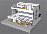 24 Types of Le Corbusier Architecture Sketchup 3D Models(Recommanded!!) - CAD Design | Download CAD Drawings | AutoCAD Blocks | AutoCAD Symbols | CAD Drawings | Architecture Details│Landscape Details | See more about AutoCAD, Cad Drawing and Architecture Details