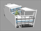 24 Types of Le Corbusier Architecture Sketchup 3D Models(Recommanded!!) - CAD Design | Download CAD Drawings | AutoCAD Blocks | AutoCAD Symbols | CAD Drawings | Architecture Details│Landscape Details | See more about AutoCAD, Cad Drawing and Architecture Details