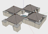7 Projects of Louis Kahn Architecture Sketchup 3D Models - CAD Design | Download CAD Drawings | AutoCAD Blocks | AutoCAD Symbols | CAD Drawings | Architecture Details│Landscape Details | See more about AutoCAD, Cad Drawing and Architecture Details