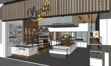 💎【Sketchup Architecture 3D Projects】Bakery Sketchup 3D Models - CAD Design | Download CAD Drawings | AutoCAD Blocks | AutoCAD Symbols | CAD Drawings | Architecture Details│Landscape Details | See more about AutoCAD, Cad Drawing and Architecture Details