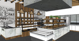 💎【Sketchup Architecture 3D Projects】Bakery Sketchup 3D Models - CAD Design | Download CAD Drawings | AutoCAD Blocks | AutoCAD Symbols | CAD Drawings | Architecture Details│Landscape Details | See more about AutoCAD, Cad Drawing and Architecture Details