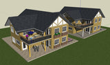 【Download 13 Types of Villa Sketchup 3D Models】 (Recommanded!!) - CAD Design | Download CAD Drawings | AutoCAD Blocks | AutoCAD Symbols | CAD Drawings | Architecture Details│Landscape Details | See more about AutoCAD, Cad Drawing and Architecture Details