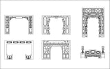 ★【Chinese Architecture Design CAD elements V2】All kinds of Chinese Architectural CAD Drawings Bundle - CAD Design | Download CAD Drawings | AutoCAD Blocks | AutoCAD Symbols | CAD Drawings | Architecture Details│Landscape Details | See more about AutoCAD, Cad Drawing and Architecture Details