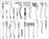 ★【European Architecture design elements,Roman columns,Carved】All kinds of European Architecture CAD Blocks Bundle - CAD Design | Download CAD Drawings | AutoCAD Blocks | AutoCAD Symbols | CAD Drawings | Architecture Details│Landscape Details | See more about AutoCAD, Cad Drawing and Architecture Details