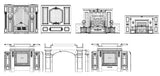 ★【Interior design Neoclassical wall design V2】All kinds of Neoclassical wall design CAD drawings Bundle - CAD Design | Download CAD Drawings | AutoCAD Blocks | AutoCAD Symbols | CAD Drawings | Architecture Details│Landscape Details | See more about AutoCAD, Cad Drawing and Architecture Details
