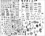 ★【Interior Design Autocad Blocks Collections V.2】All kinds of CAD Blocks Bundle - CAD Design | Download CAD Drawings | AutoCAD Blocks | AutoCAD Symbols | CAD Drawings | Architecture Details│Landscape Details | See more about AutoCAD, Cad Drawing and Architecture Details