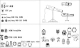 ★【State lighting sound system Autocad Blocks Collections】All kinds of State lighting CAD Drawings - CAD Design | Download CAD Drawings | AutoCAD Blocks | AutoCAD Symbols | CAD Drawings | Architecture Details│Landscape Details | See more about AutoCAD, Cad Drawing and Architecture Details