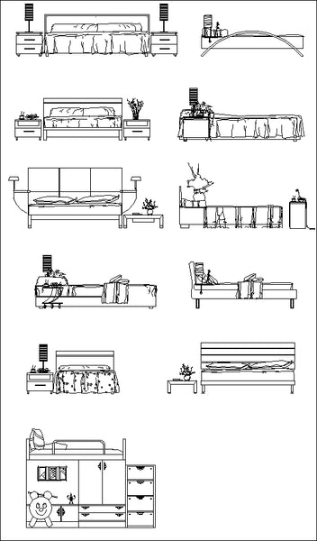 Interior Design Autocad Elevation | CAD Download – CAD Design | Free ...