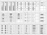 ★【Architectural Classical Element Autocad Blocks V.2】All kinds of architecture decorations CAD blocks Bundle - CAD Design | Download CAD Drawings | AutoCAD Blocks | AutoCAD Symbols | CAD Drawings | Architecture Details│Landscape Details | See more about AutoCAD, Cad Drawing and Architecture Details