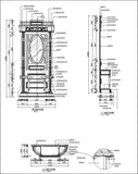 ★【Interior Design Cabinet Facade Autocad Drawings】Cabinet CAD Elevation Bundle - CAD Design | Download CAD Drawings | AutoCAD Blocks | AutoCAD Symbols | CAD Drawings | Architecture Details│Landscape Details | See more about AutoCAD, Cad Drawing and Architecture Details